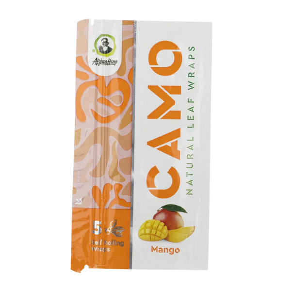 CAMO Natural Leaf Wrap 5pk / Mango